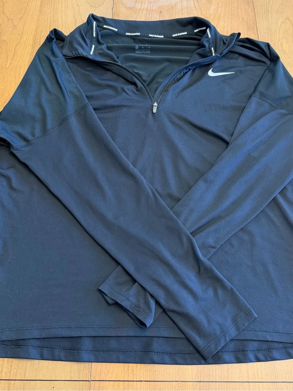 Women’s Nike Black Dri-FIT 1/4 Zip Pullover